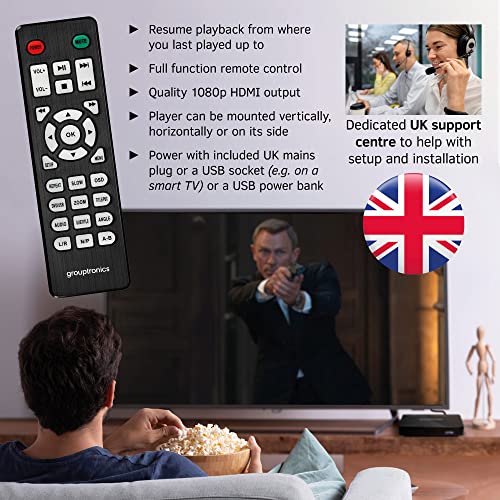 Small HDMI DVD Player - USB Powered - 1080p