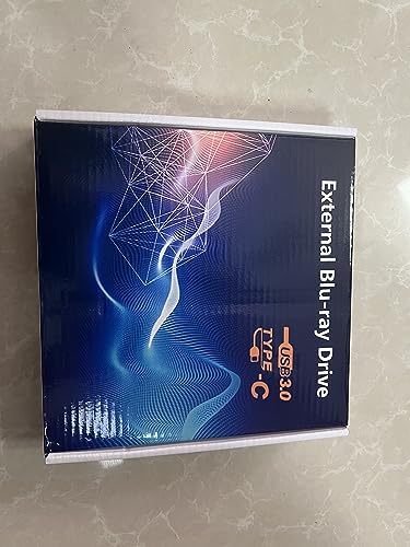 Blu-Ray Burner Writer with USB-C & USB 3.0