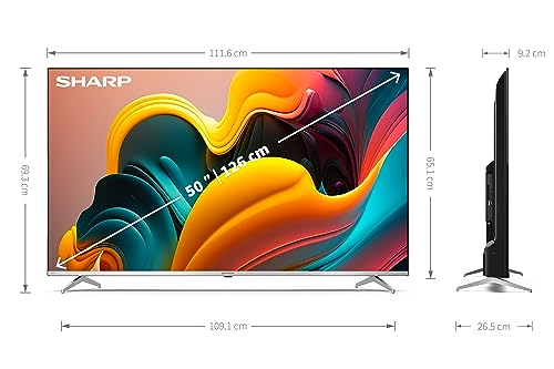 Smart 50" 4K UHD Quantum Dot TV