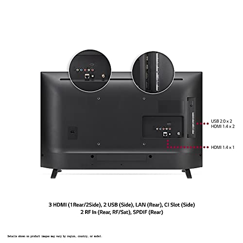 32" LG Smart LED TV with HD and HDR