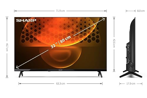 32" SHARP Android TV™ with Chromecast & Google Assistant