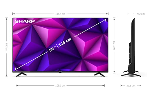 50-Inch 4K Android Smart TV with HDR