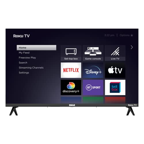 32" RCA Roku Smart TV with Apple TV+ and More