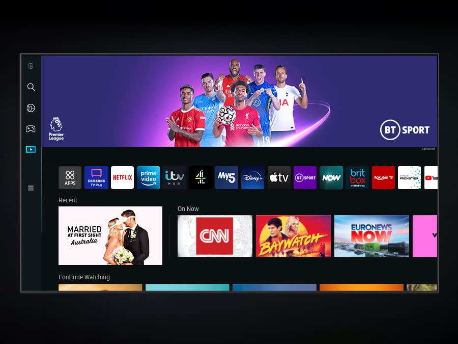 Samsung 32" Smart TV with HDR & Purcolour