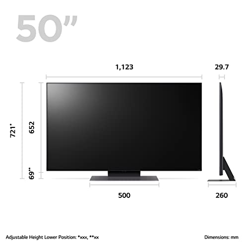 LG QNED QNED81 50" 4K Smart TV