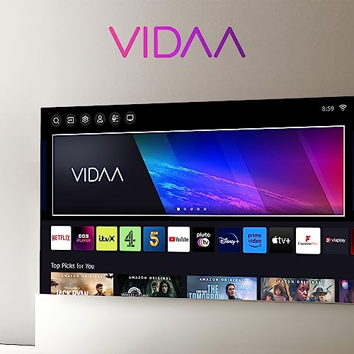 Hisense UHD VIDAA Smart TV 50E6KTUK - 50