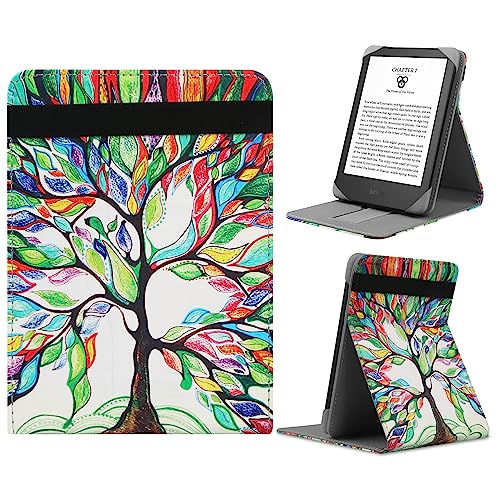 Universal Leather Stand Cover for 6'' E-Book Readers