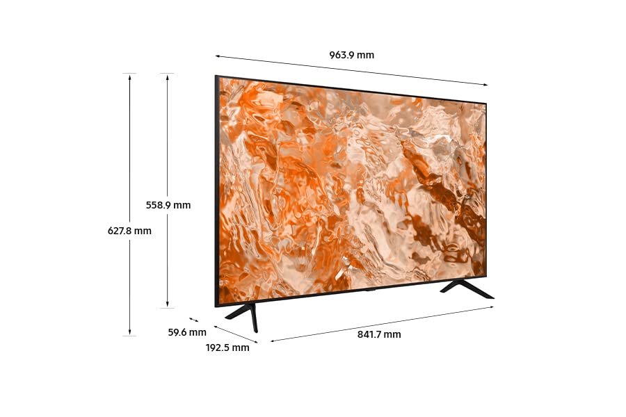 Samsung 43" UHD Smart TV - Crystal Processor, Gaming Hub
