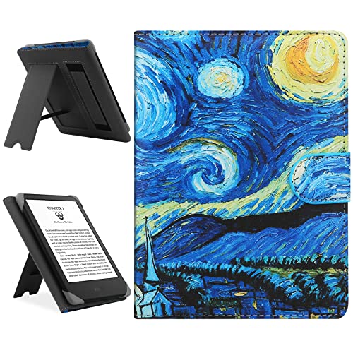 Universal Leather Stand Cover for Kindle and E-Readers