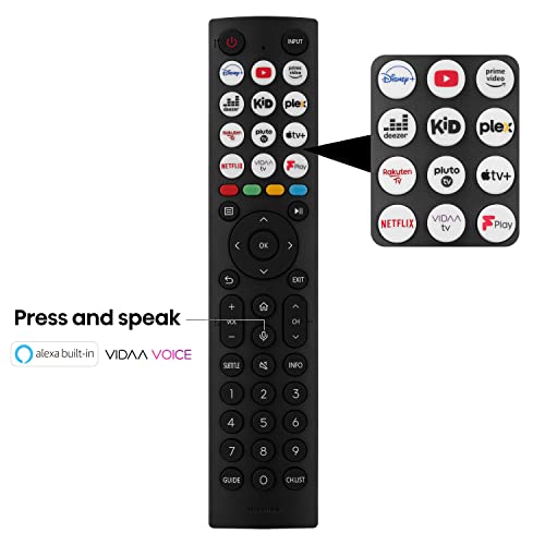 Hisense UHD VIDAA Smart TV 50E6KTUK - 50