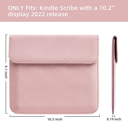 Kindle Scribe Sleeve with Pen Holder - 10.2" E-Reader