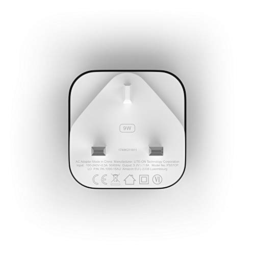 9W PowerFast Charger for Kindle, Fire Tablets, Echo