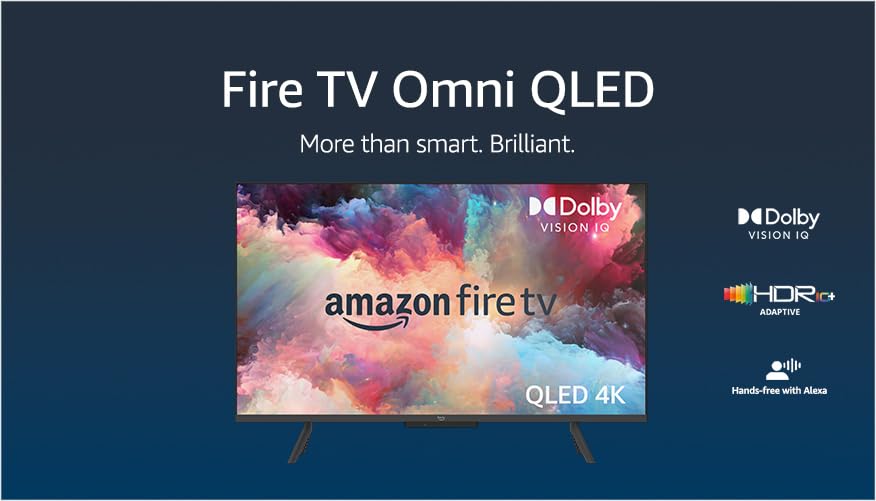 43-inch Omni QLED 4K UHD Smart TV
