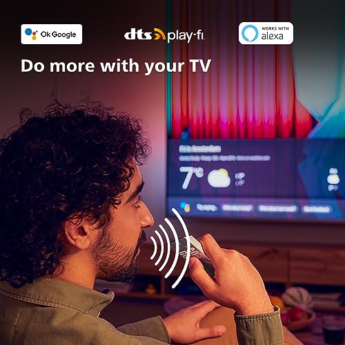 PHILIPS Ambilight 55" 4K Smart TV | Dolby Atmos