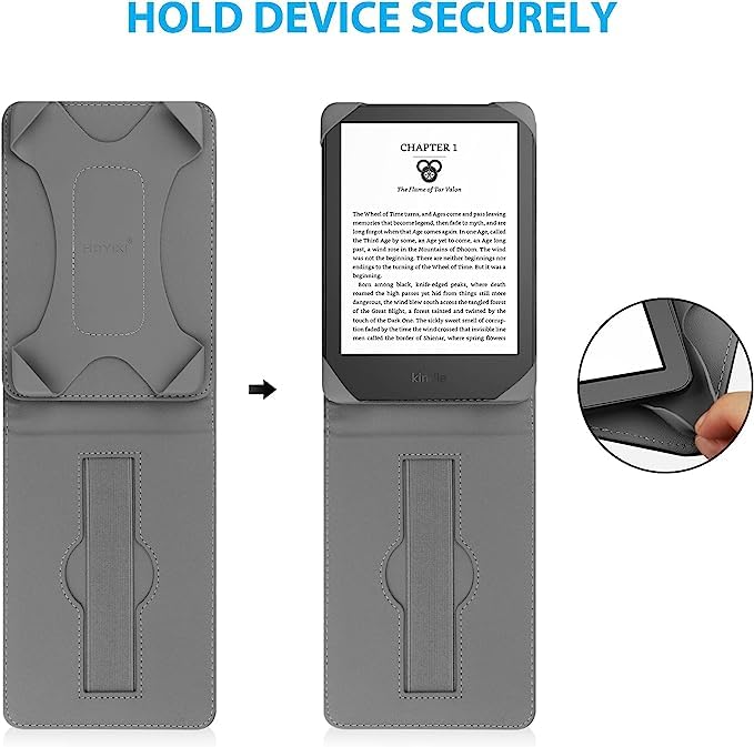 Universal Leather Stand Cover for 6'' E-Book Readers