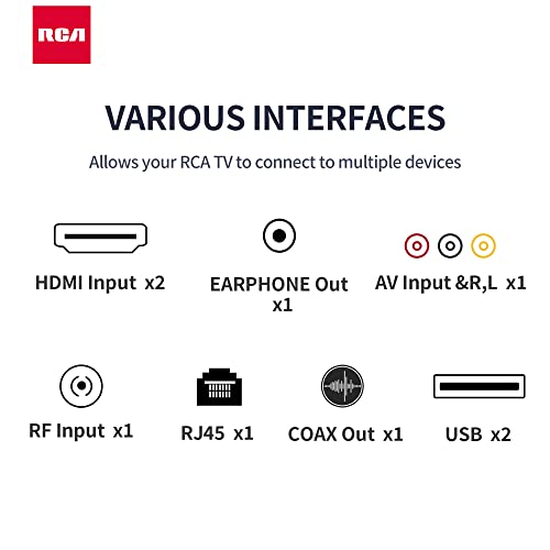 32" RCA Roku Smart TV with Apple TV+ and More