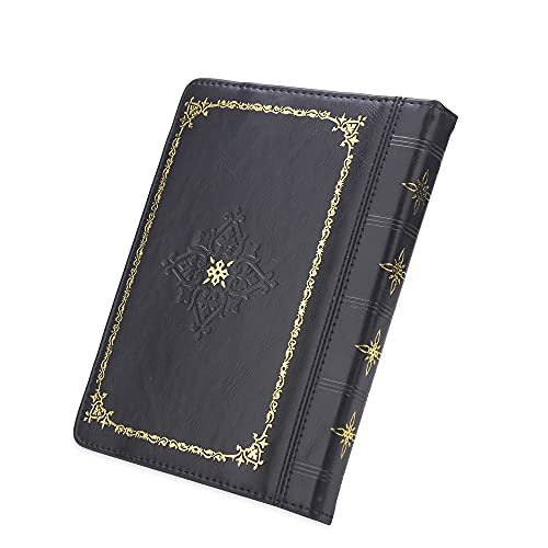 6" ebook Reader Book Style Pu Leather Case - Black