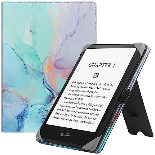 Universal Stand Case for 6-6.8" eReaders - Marble Blue