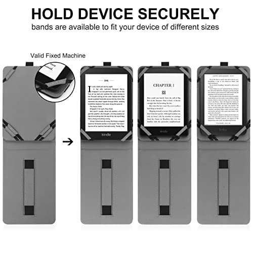 Universal 6-6.8" eReader Case with Stand and Handstrap