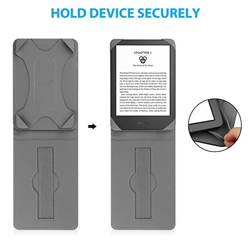 6" Universal Leather Stand Cover for Kindle/Kobo/PocketBook