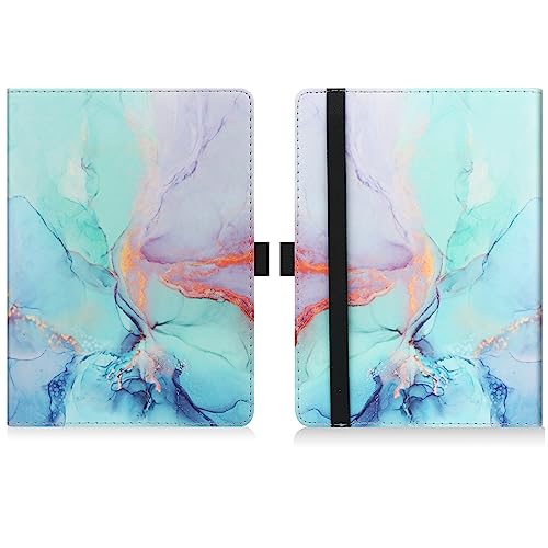 Universal Stand Case for 6-6.8" eReaders - Marble Blue