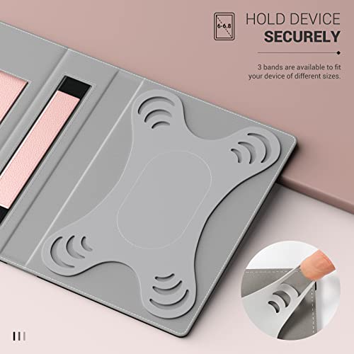 Universal 6" Kindle Case - Rose Gold