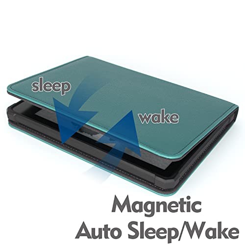 E-reader Case: 6.8" 11th Gen PU Leather - LakeBlue