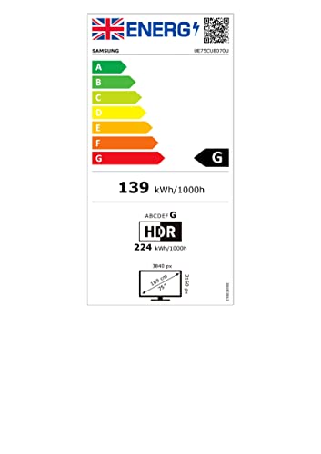 Samsung 75" 4K Smart TV