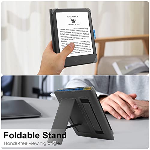 Universal Leather Stand Cover for Kindle and E-Readers
