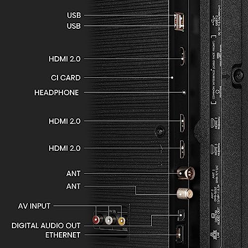 Hisense 50" Smart TV - Dolby Vision, Pixel Tuning, Voice Remote