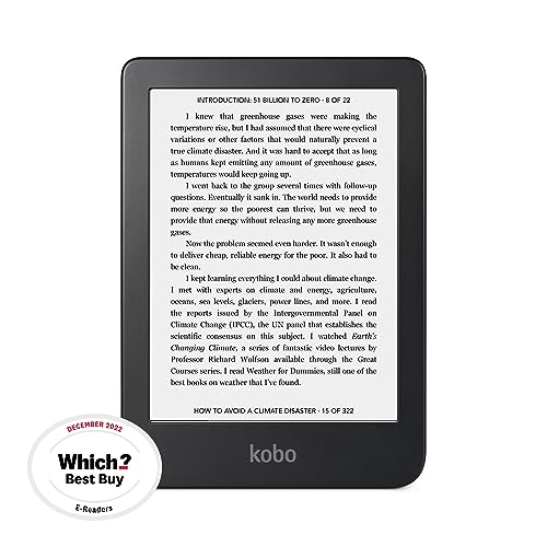 Kobo Clara 2E - Glare-Free HD Touchscreen eReader