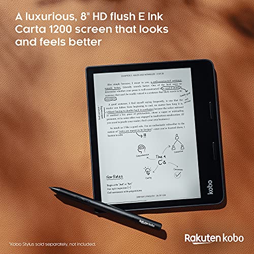 Kobo Sage eReader | 8” Waterproof HD Touchscreen