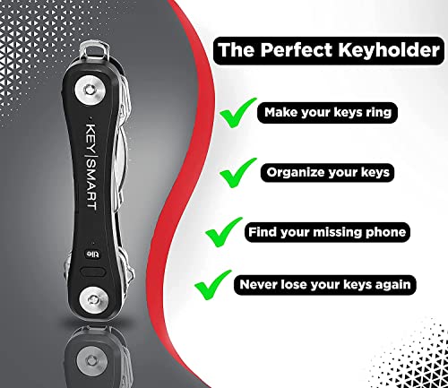KeySmart Pro: Compact Key Organiser with Bluetooth Tracker