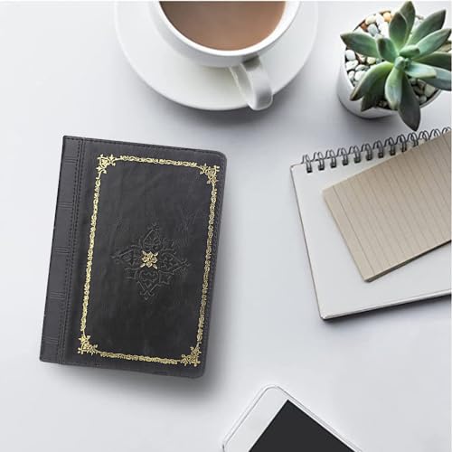 6" ebook Reader Book Style Pu Leather Case - Black