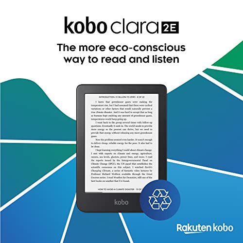 Kobo Clara 2E - Glare-Free HD Touchscreen eReader