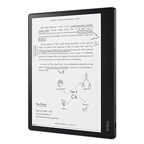 Kobo Elipsa eReader | 10.3” Touchscreen | Mark Up eBooks
