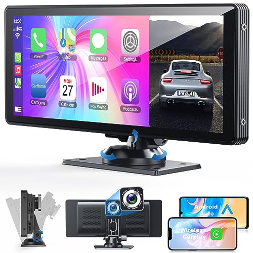 10.26" Carplay Screen with 4K Dashcam and Rear Camera