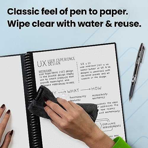 Rocketbook Reusable Digital Notebook - A4 Black