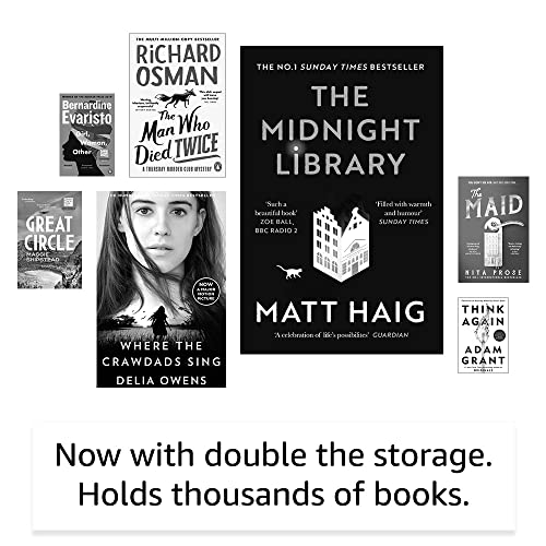 2022 Kindle: Ultra-Compact 6" High-Res Display, Double Storage
