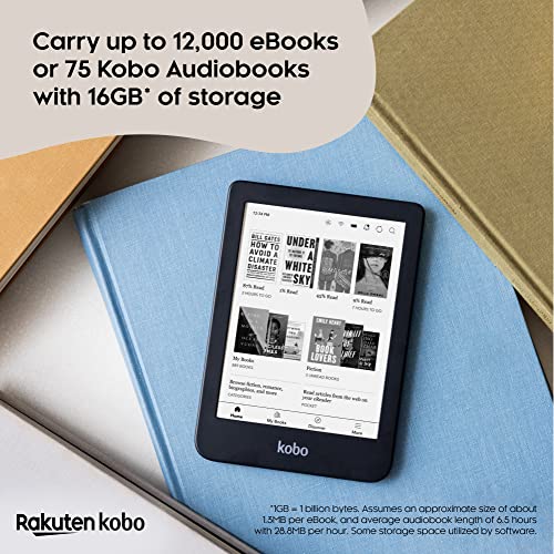 Kobo Clara 2E - Glare-Free HD Touchscreen eReader