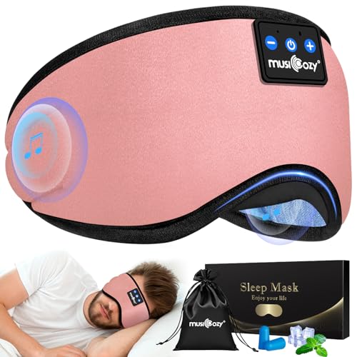 Bluetooth Sleep Headphones Mask with 14 Hrs Playtime