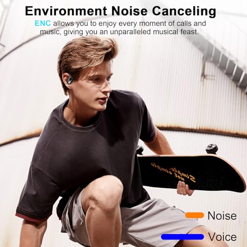 Wireless Earbuds with Bluetooth 5.3 & ENC