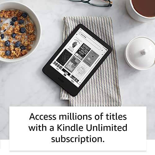 2022 Kindle: Ultra-Compact 6" High-Res Display, Double Storage