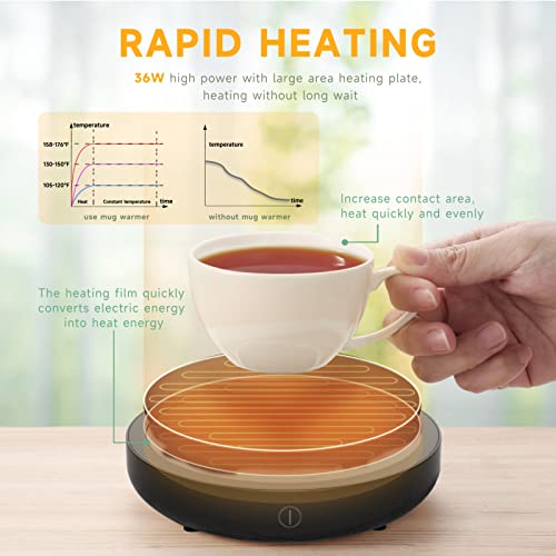 BTOYM Smart Cup Warmer: 3 Temperature Settings