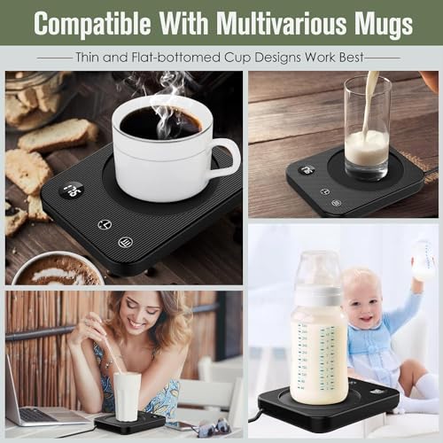 Electric Coffee Mug Warmer with Auto Shut Off