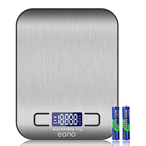 Eono Stainless Steel Kitchen Scale - 5KG