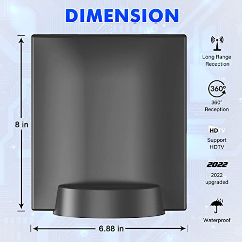 4K HD Smart TV Freeview Amplified Indoor Aerial