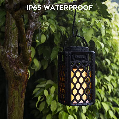 Portable Bluetooth Speaker with Flame Atmosphere, Waterproof