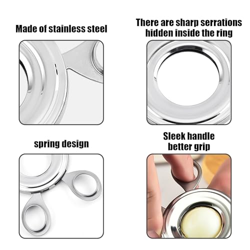 Stainless Steel Egg Cutter Set - Kitchen Gadget