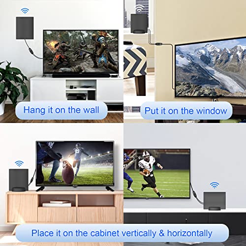 4K HD Smart TV Freeview Amplified Indoor Aerial